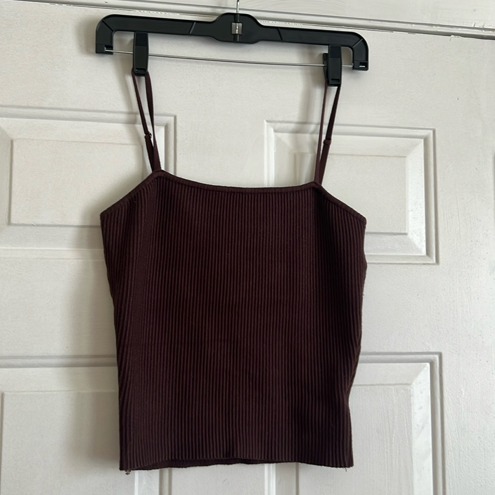 House of Harlow 1960 Brown Top